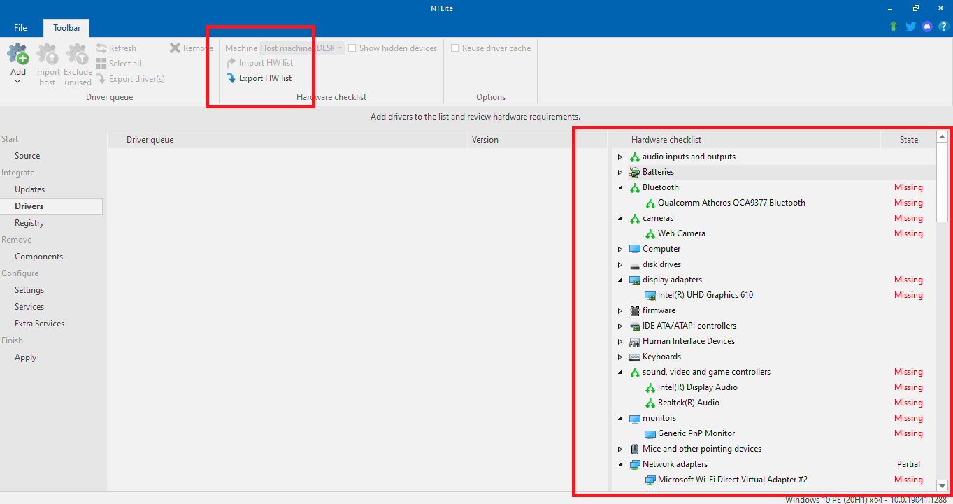 How to integrate drivers from Windows 10 disc image to Windows 7 disc image Super User