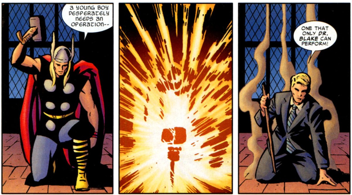 Avant le sort lancé sur Mjolnir, Thor contrôlaitil luimême la foudre