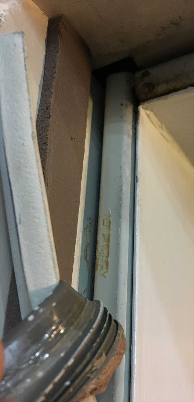Door weatherstripping is this slot a kerf or something else? Home