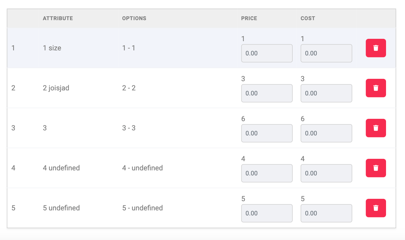 Jquery delete row and add new row changes with values Stack Overflow