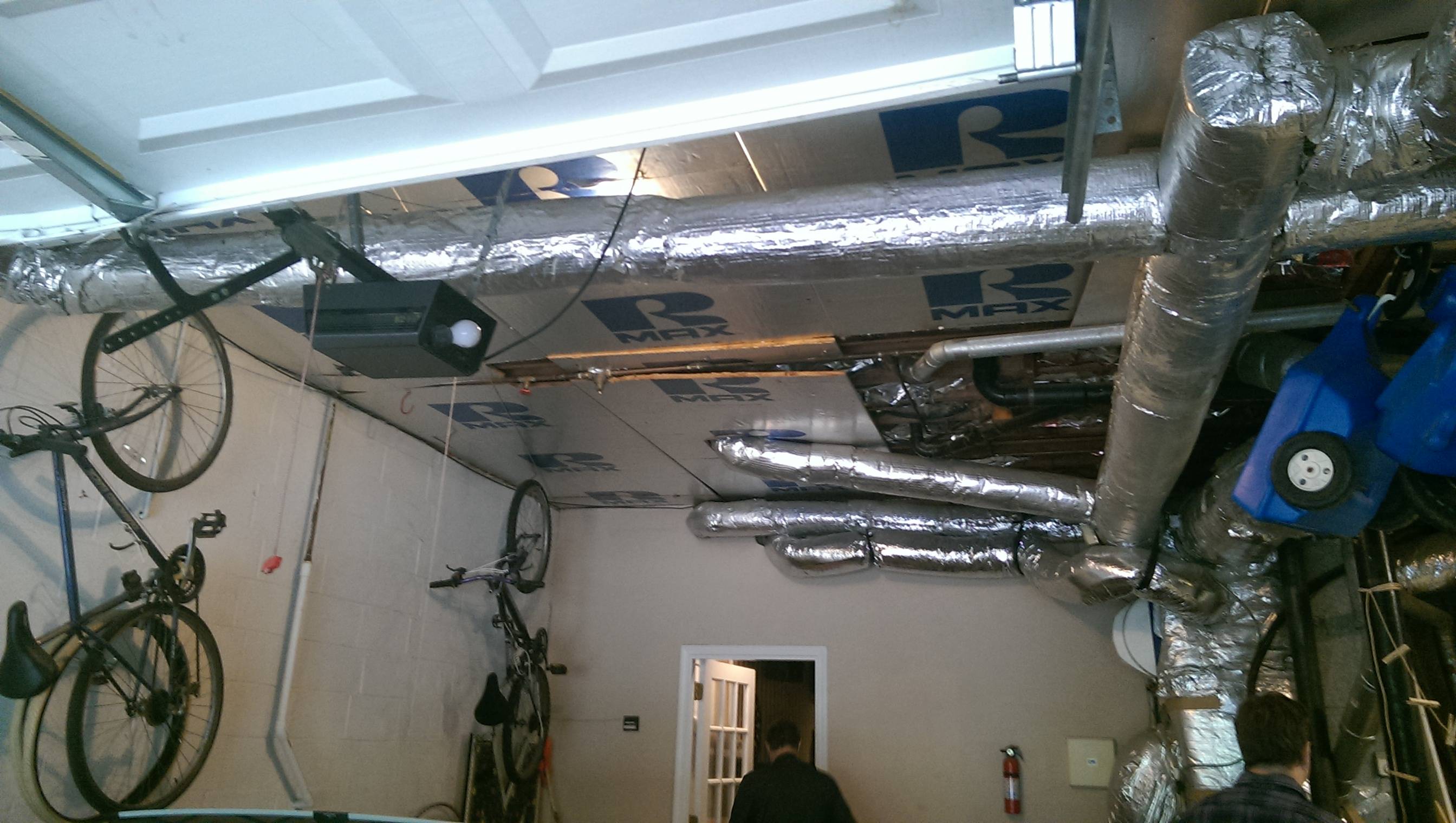 ceiling Can sheetrock be put in for fire barrier over existing