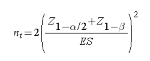 hypothesis testing Why do some formulas for statistical power not