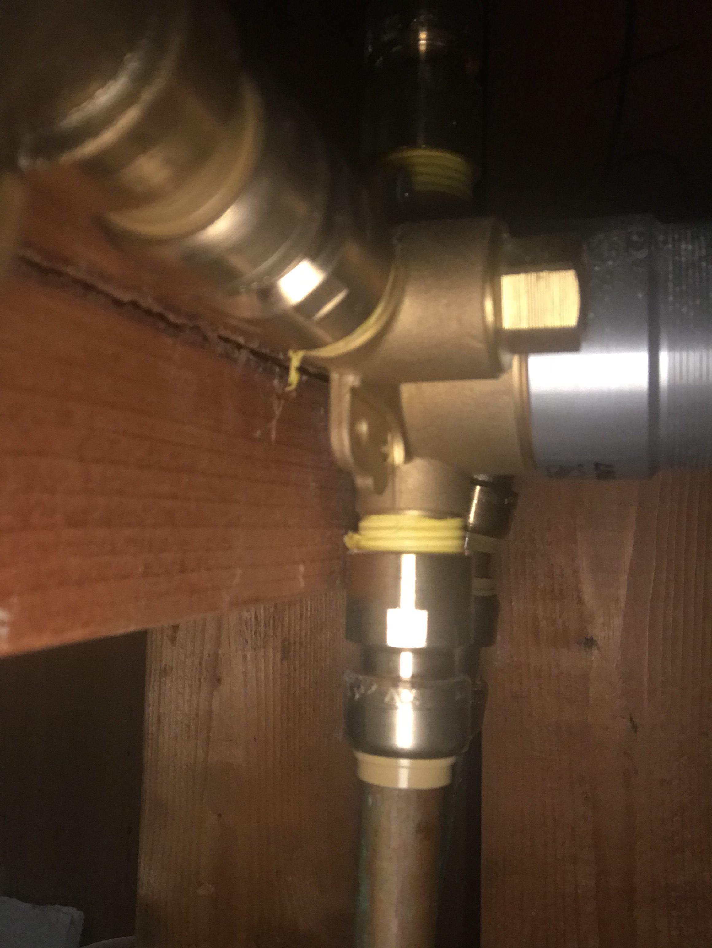 plumbing Why does my replumbed shower come on whenever the tub