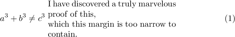 Multiline \text in an equation TeX LaTeX Stack Exchange