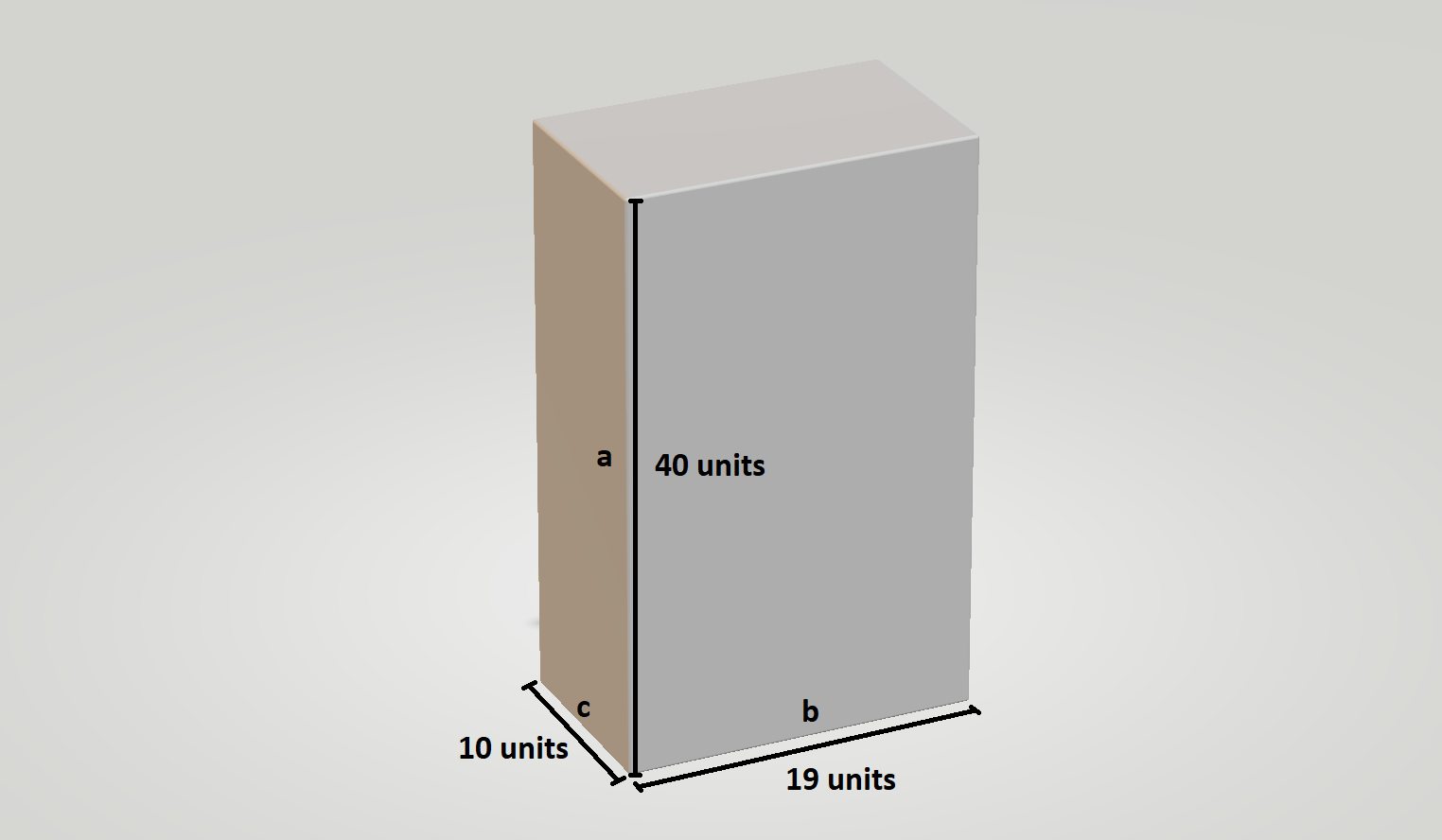 geometry Does the length, breadth and height of a cuboid