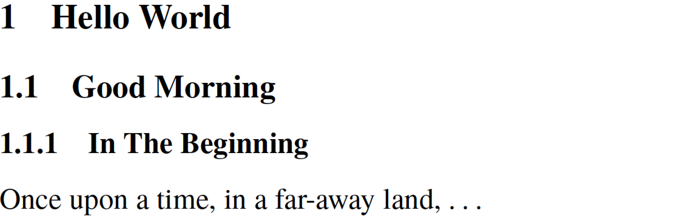 fontsize How to determinate section font size 14pt, and