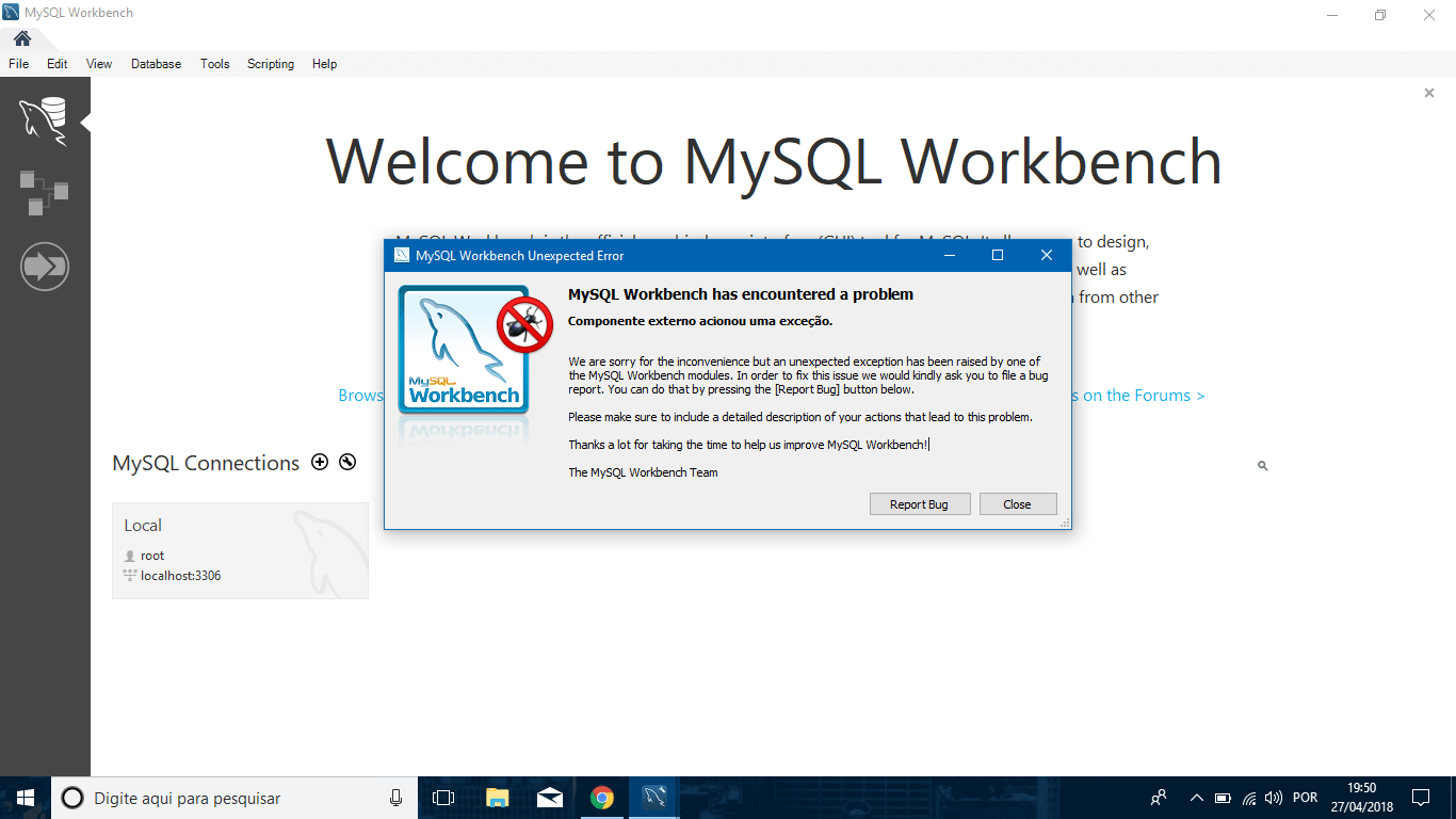 Why can't I connect to my MySQL database using MySQL Workbench? Stack