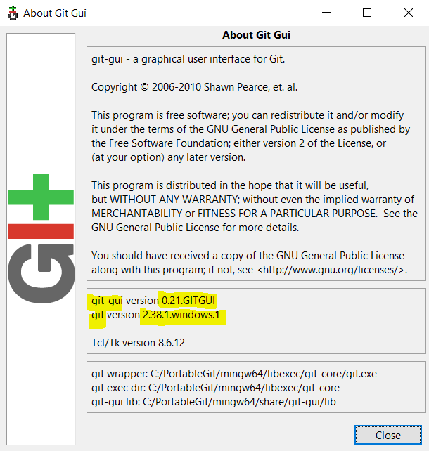 git gui Git GUI fails to identify bare repository while TortoiseGit