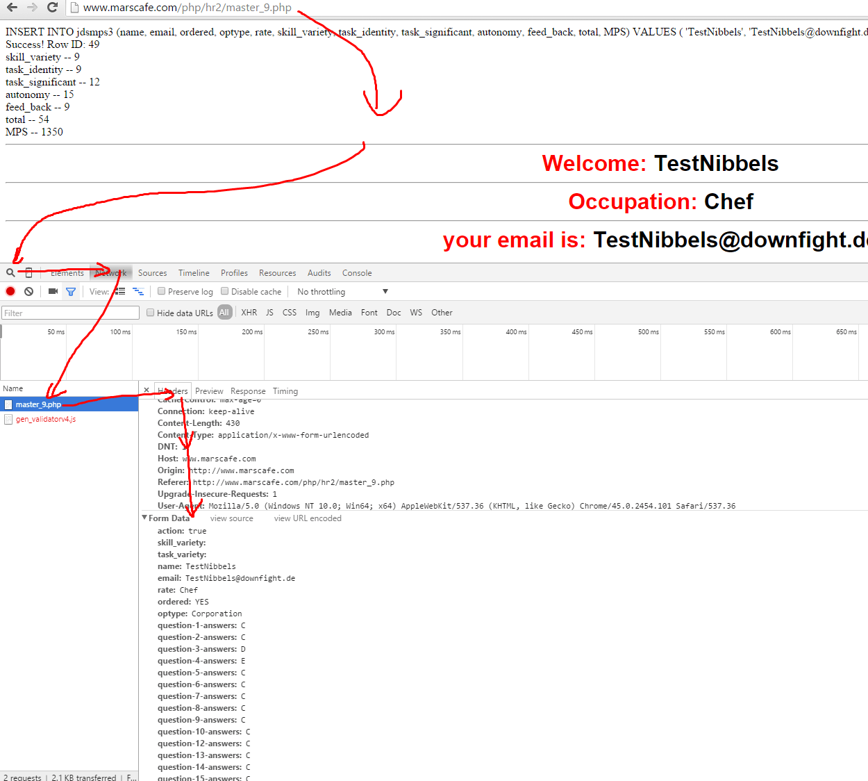 Only part of the PHP form variables are getting inserted into the MySQL