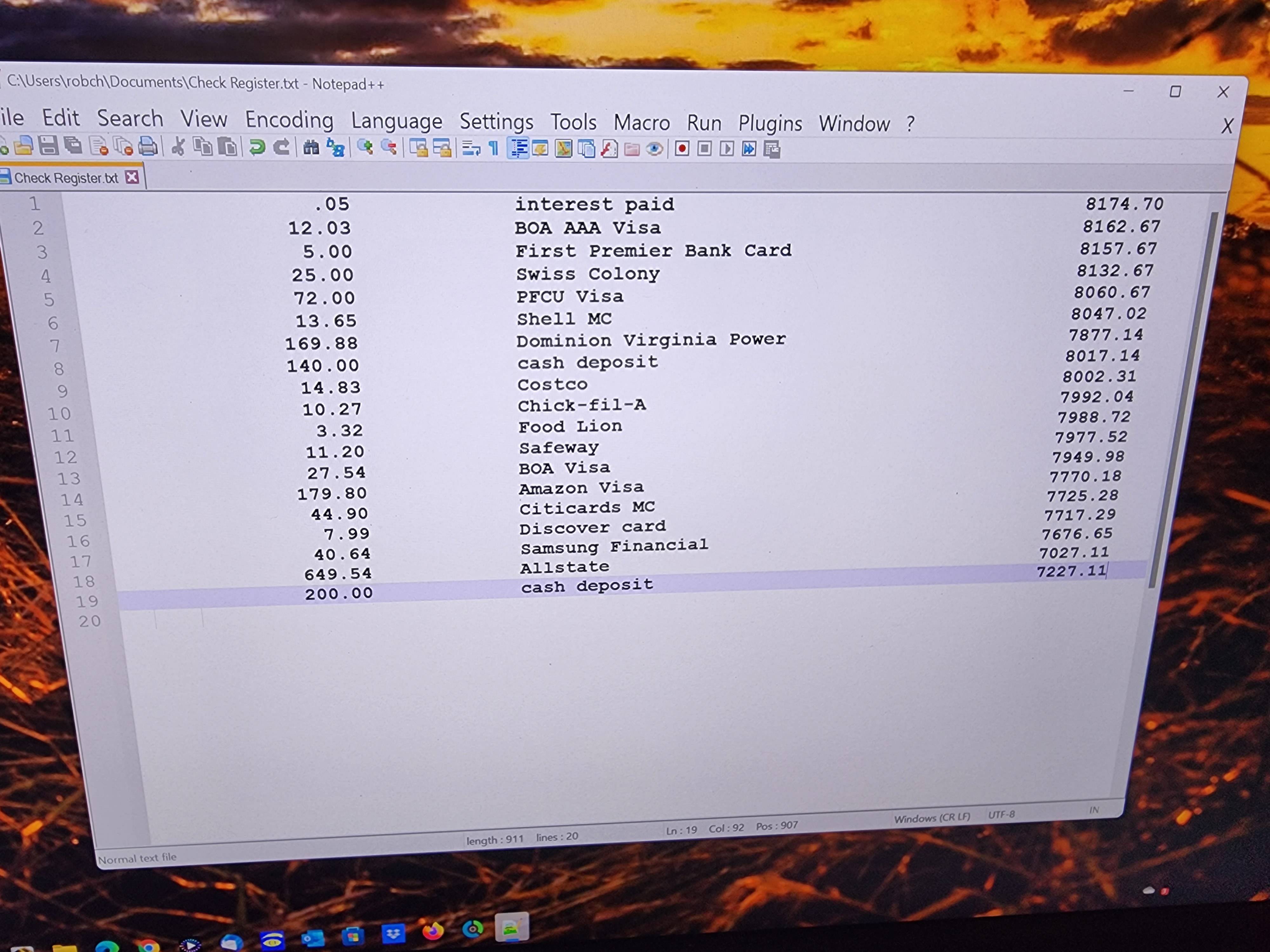 printing Text in Notepad++ looks fine, but wraps when printed Super