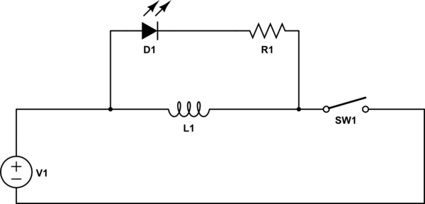 luz indicadora de relé - Electronica
