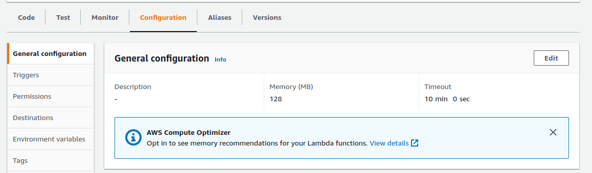 node.js AWS Lambda Task timed out after 3.00 seconds Stack Overflow