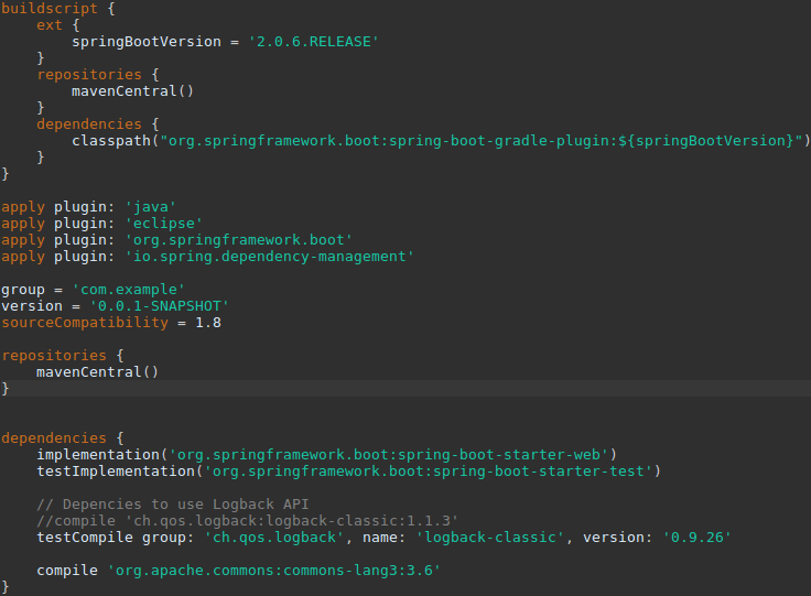 gradle Logback Filter limitative error log message Stack Overflow