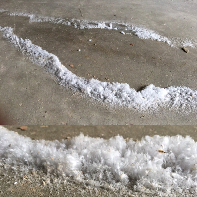 What is this crystal on my concrete? - Home Improvement ... (401 x 401 Pixel)