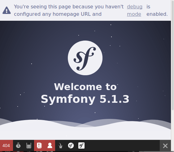 symfony5 Symfony page not loading on fresh install Stack Overflow