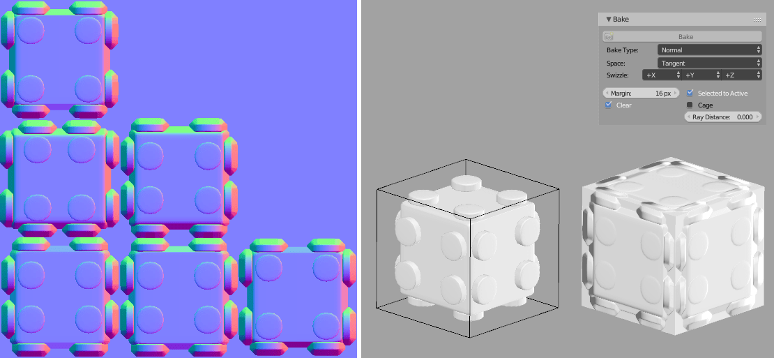 About normal baking and cage Materials and Textures Blender Artists