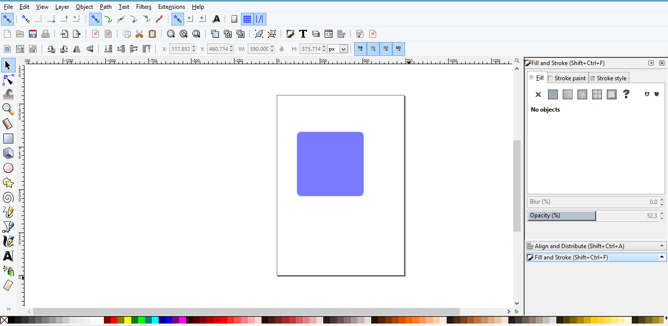 inkscape How to get rid of rounded edges in Inkskape?