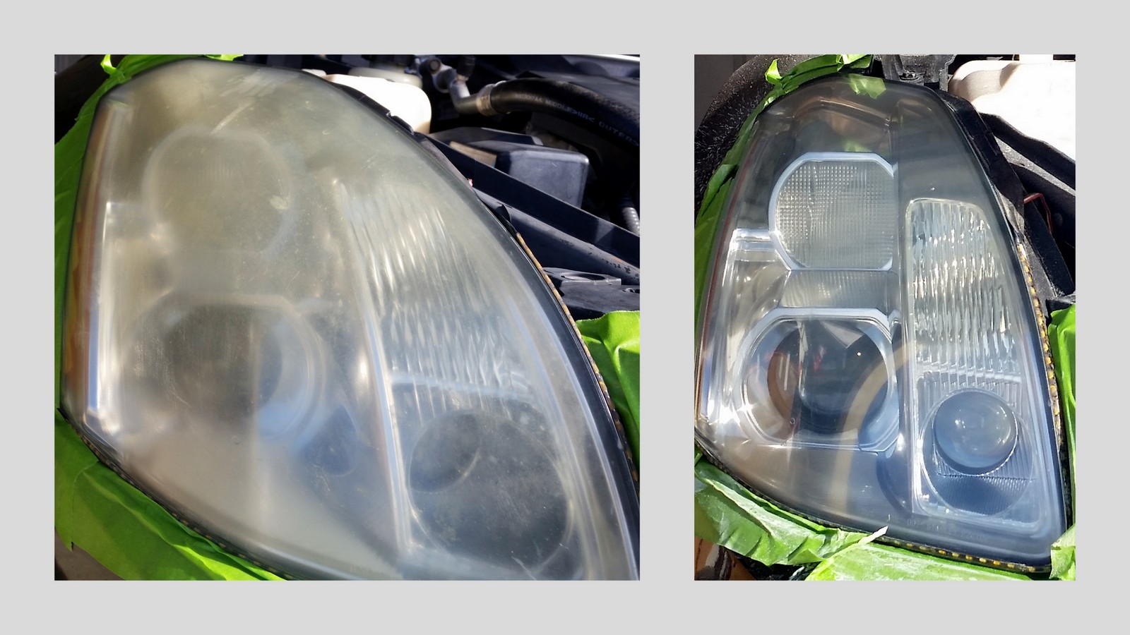 restoration Sealing / effectively preserving restored headlights