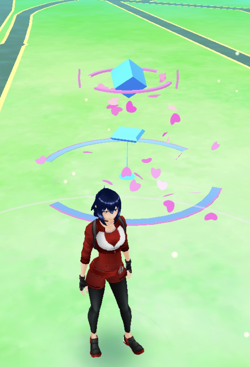 pokemon go What do the hearts around a Pokestop mean? Arqade
