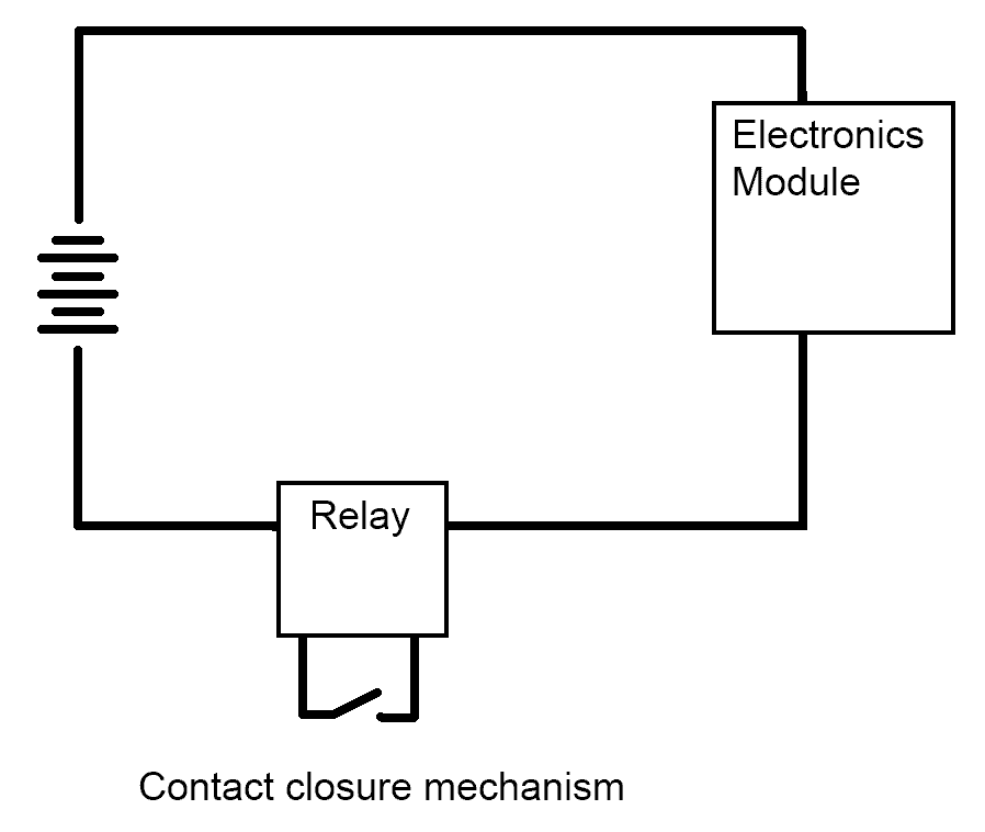 Electrical dry contact control relay Am I on the right path
