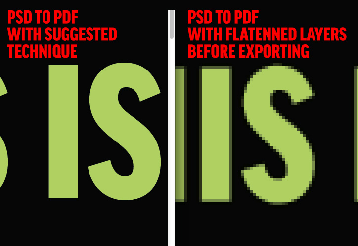 Pixel pattern blurry on export to PDF Graphic