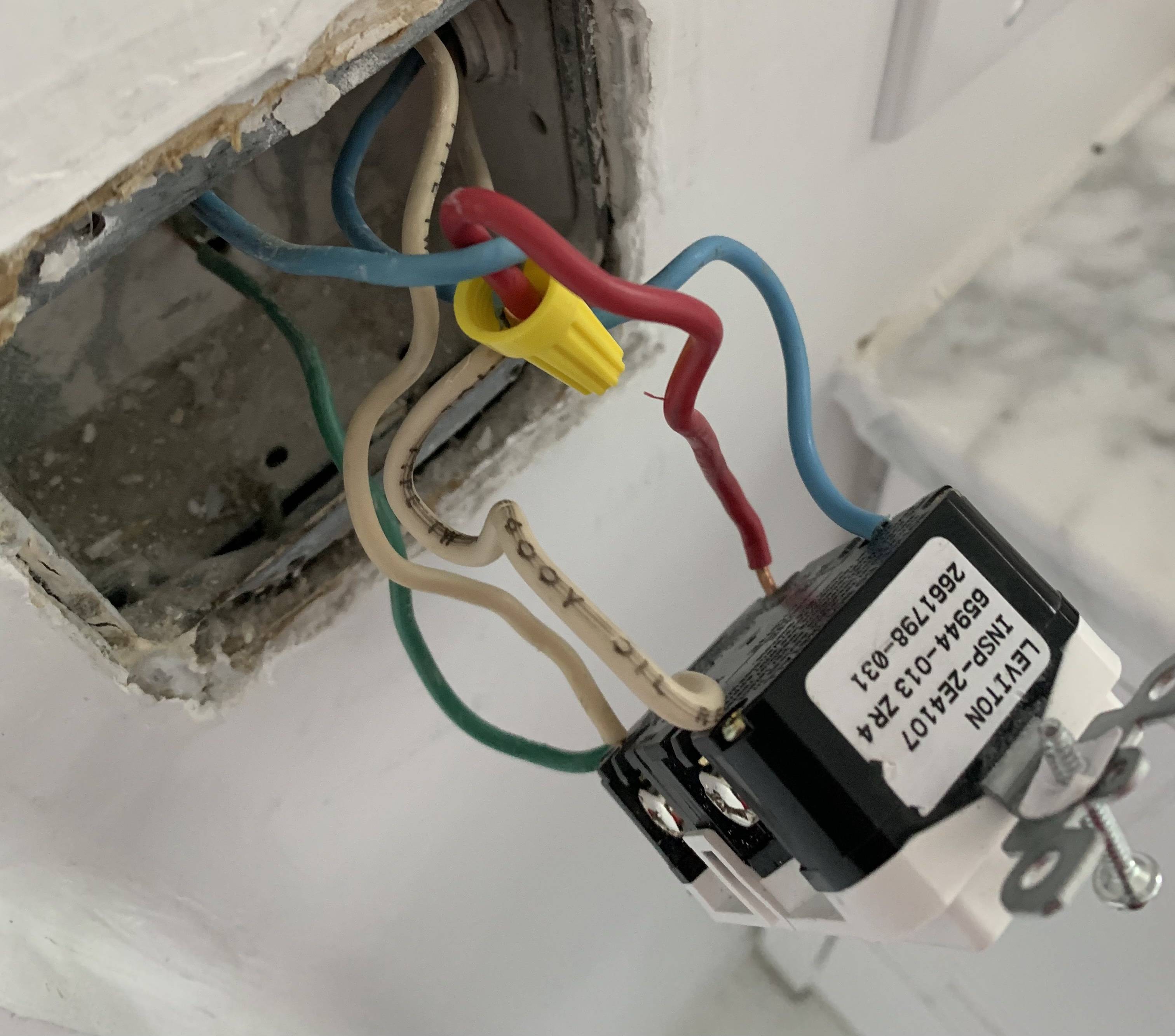 wiring How can I connect a dimmer and outlet in the same box? Home