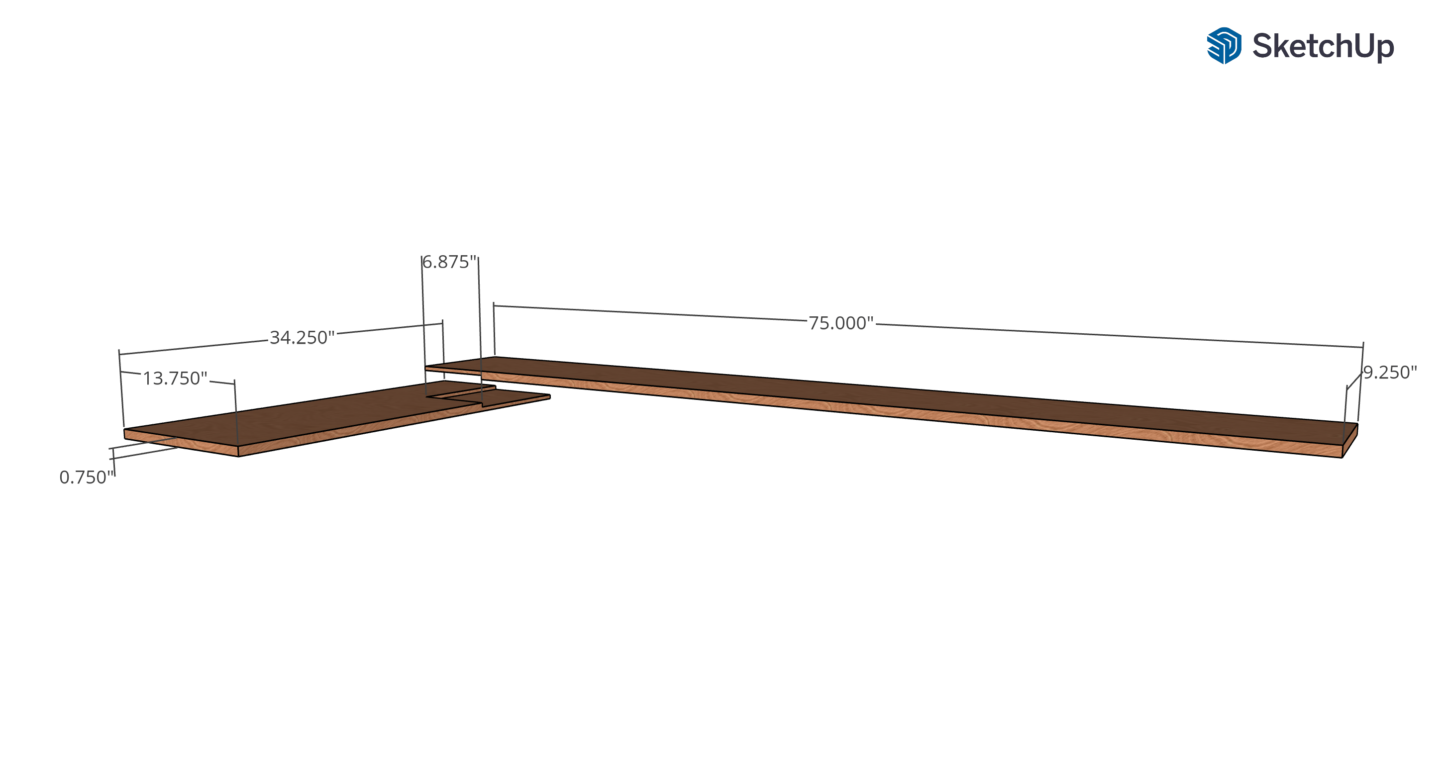 joinery Large Half Lap Joints For "L" Shelving Woodworking Stack Exchange