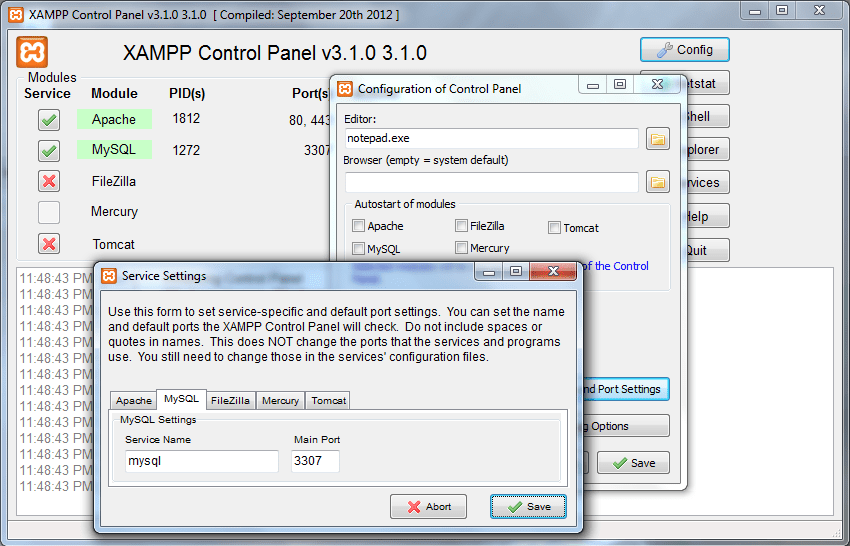 xampp phpmyadmin access denied error(2002) Stack Overflow