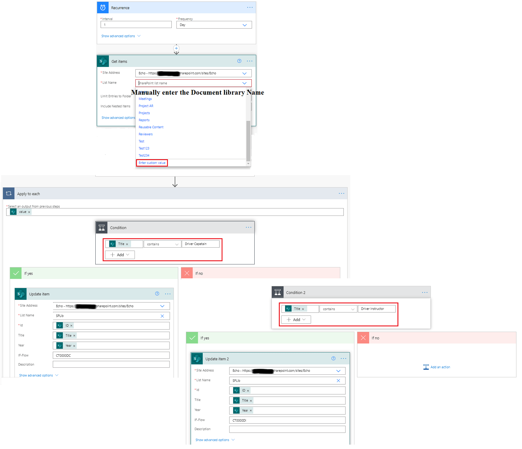 sharepoint online IF Statement in a SP Library Calculated Column