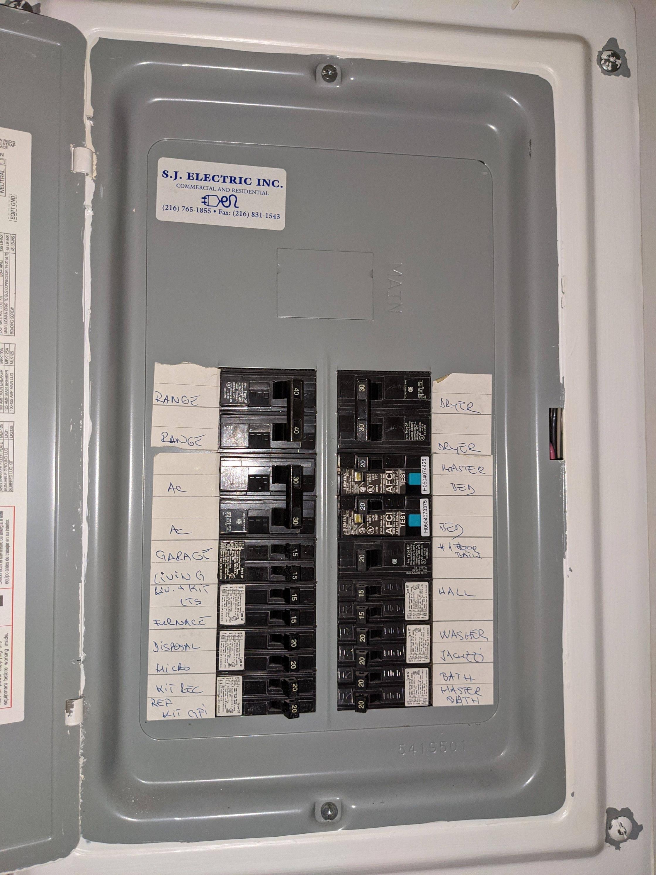 electrical Add 240V to Garage through New SubPanel
