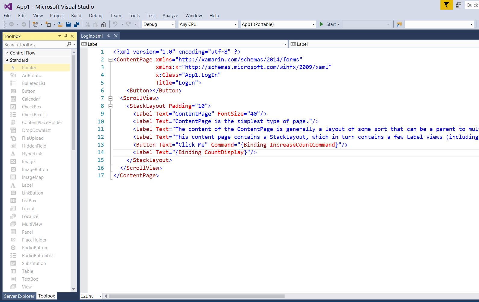 Toolbox In Visual Studio