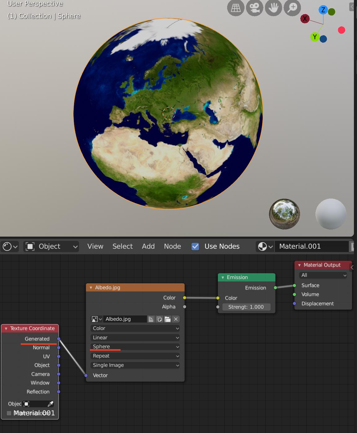 texturing How to create spherical textures? Blender Stack Exchange