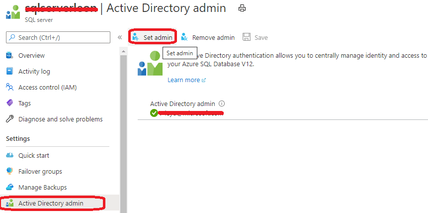 sql server Only connections established with Active Directory