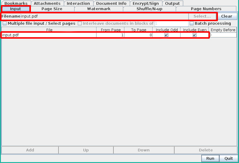 linux How to print A6 book in ubuntu? (8page imposition duplex