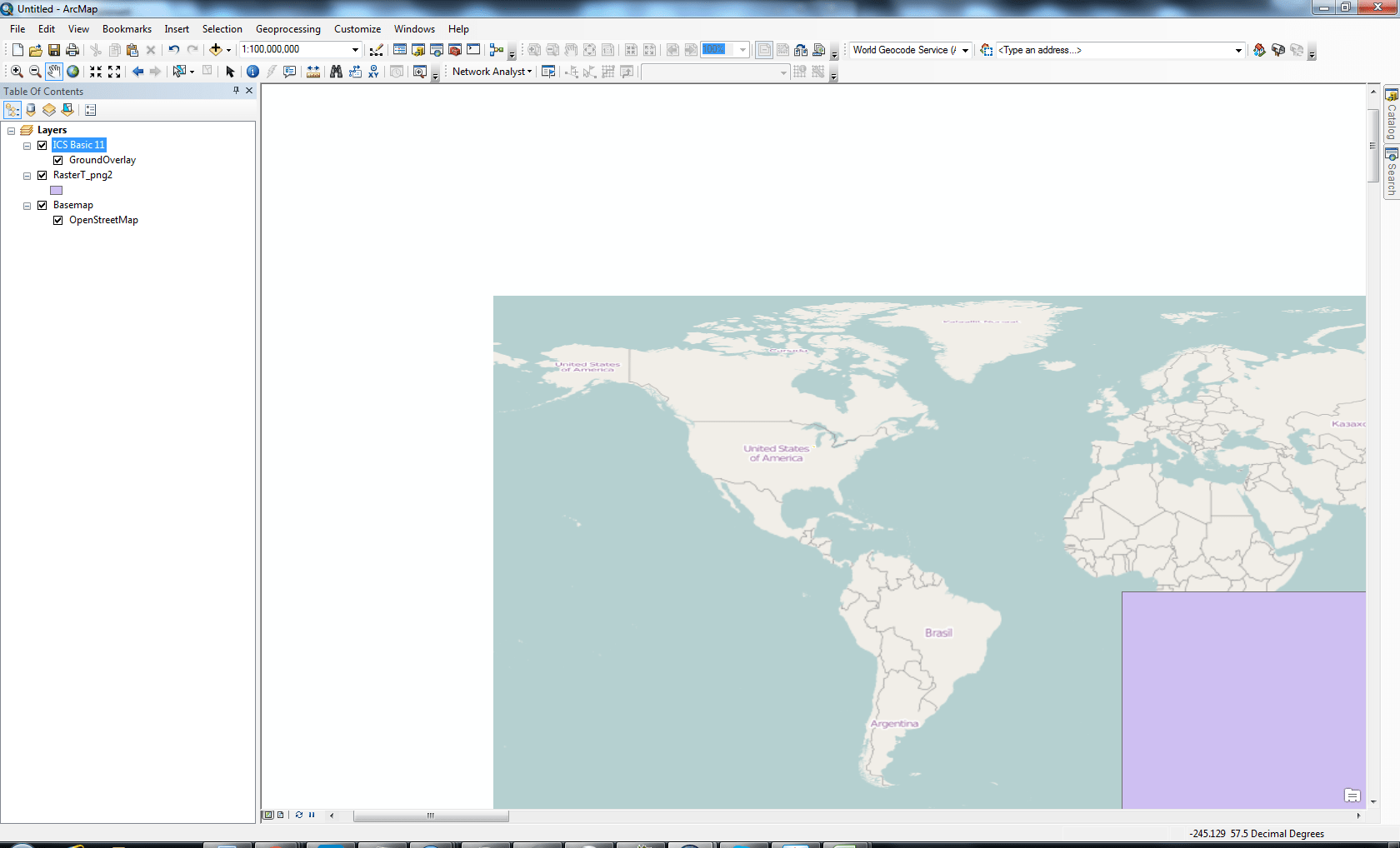 Converting raster presented in KML to polygon using ArcGIS Desktop