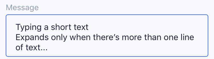 javascript React Native UI Kittens Multiple lines in