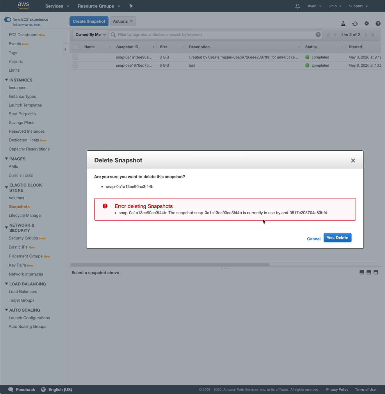 [Solved] AWS Difference between a snapshot and AMI 9to5Answer