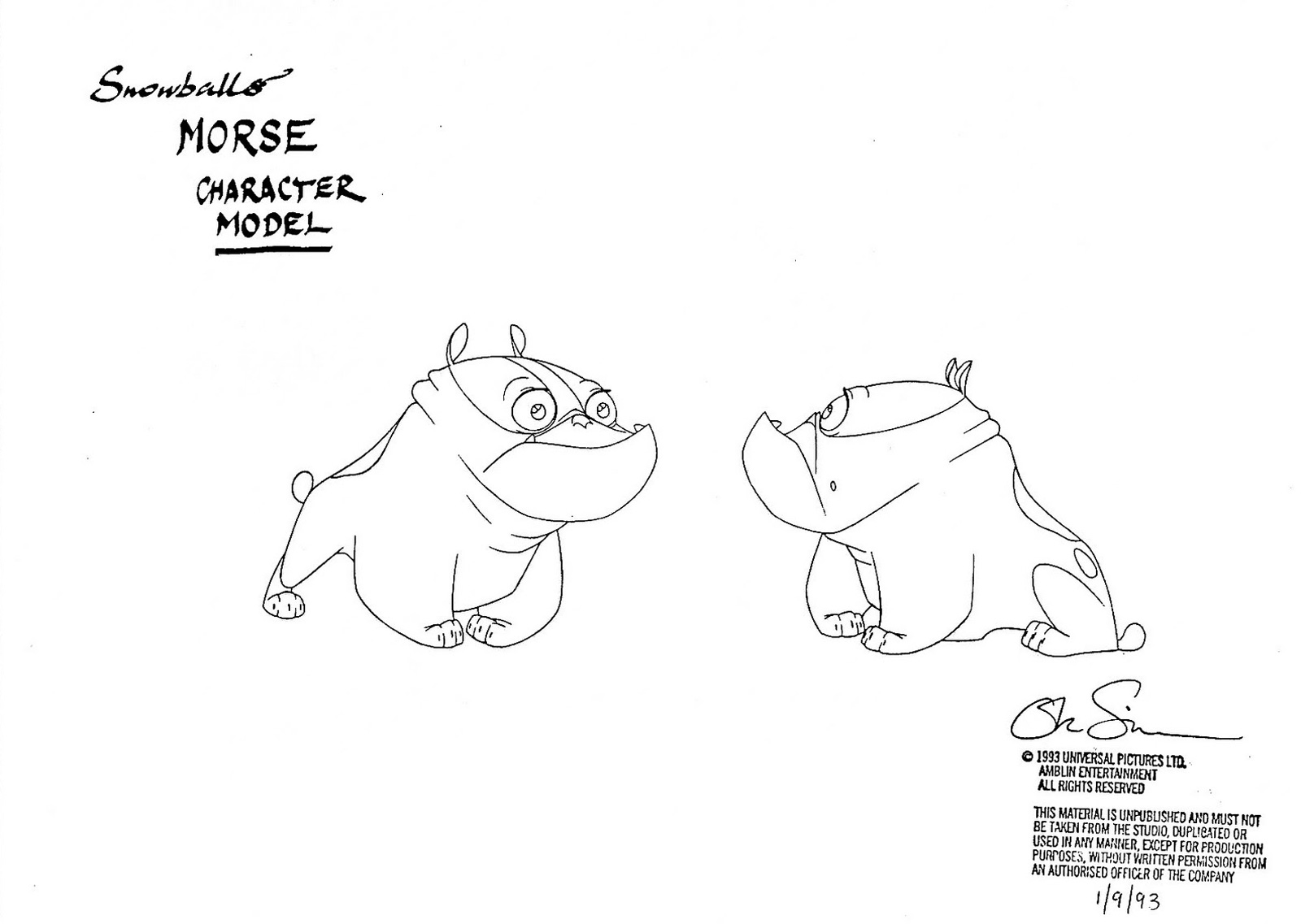 animation Character with underbite, pointy jaw, and bug eyes Movies & TV Stack Exchange