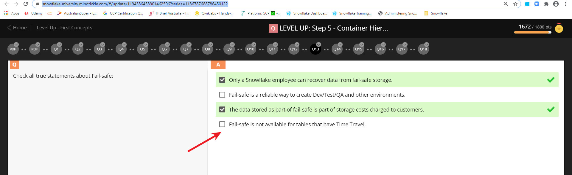 snowflake cloud data platform Can timetravel and failsafe apply for