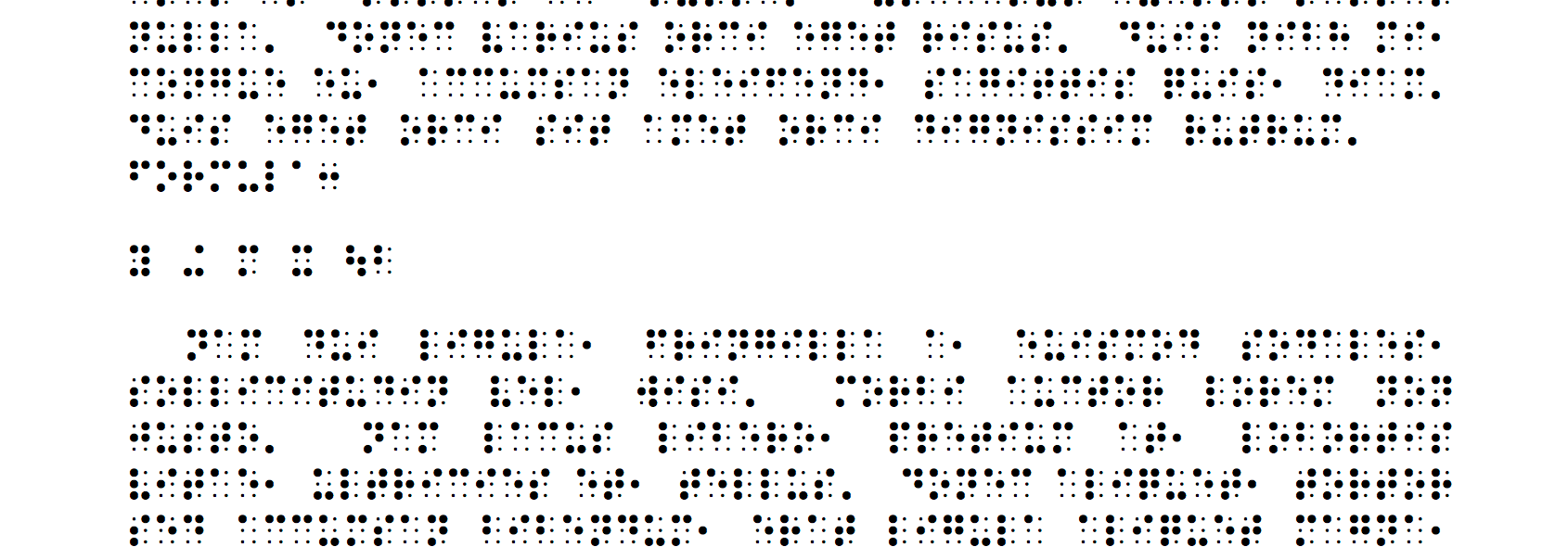 tex4ht LaTeX to Braille TeX LaTeX Stack Exchange