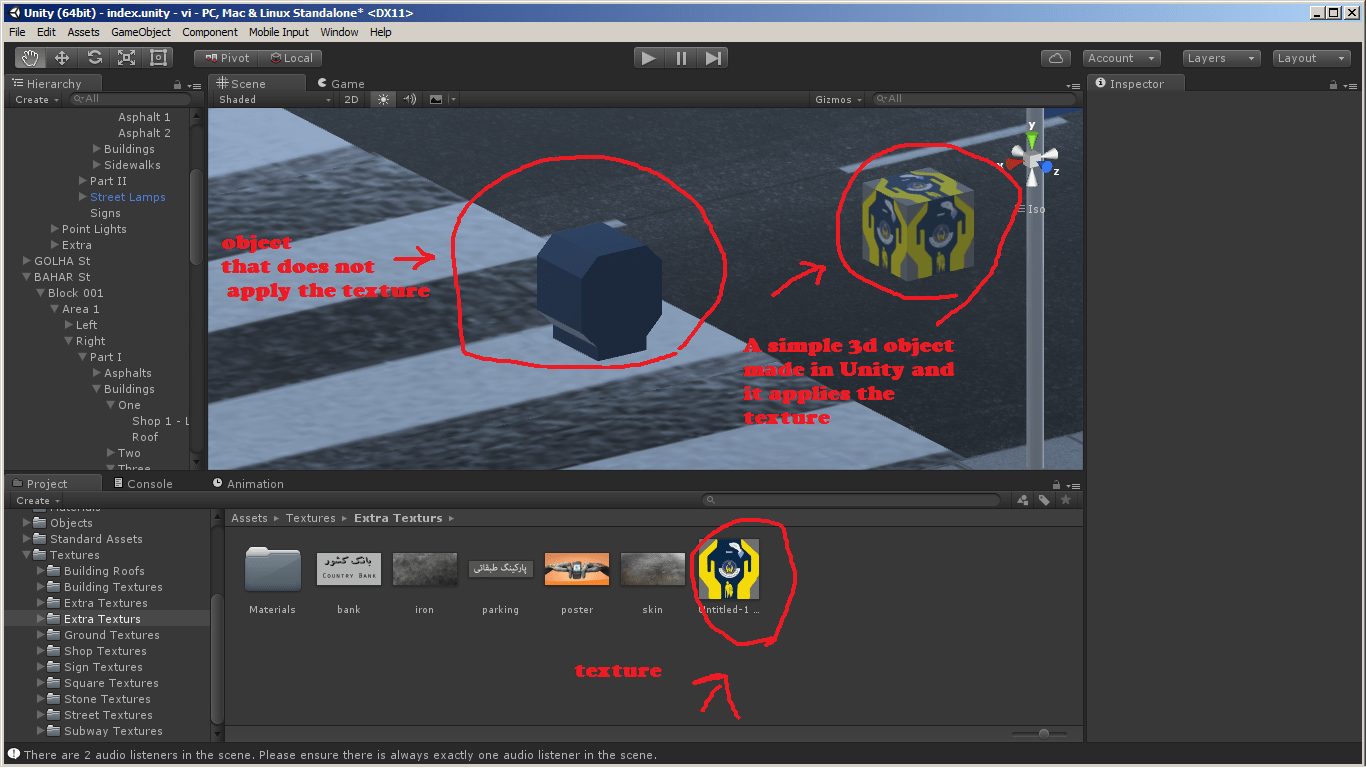 unity3d Unity 3D Does Not Apply Texture To Object Properly Stack