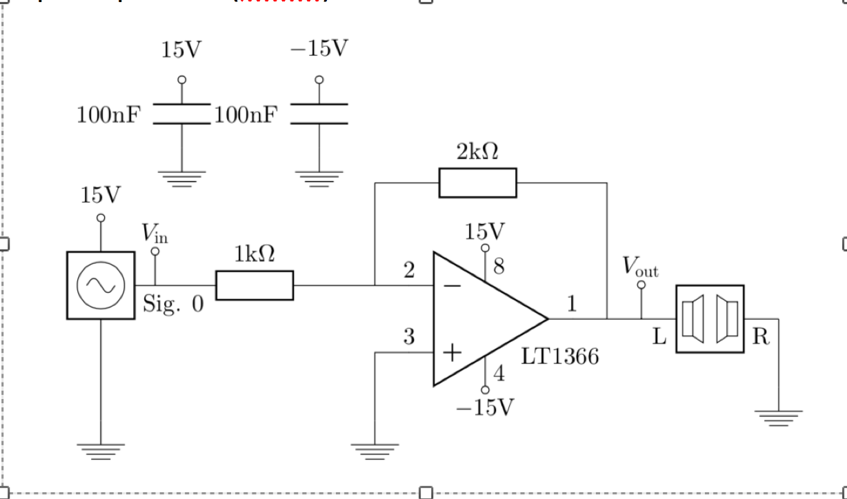 How to determine the input impedance of an inverting
