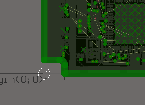 pcb How can I change Board outline clearance in Altium Electrical