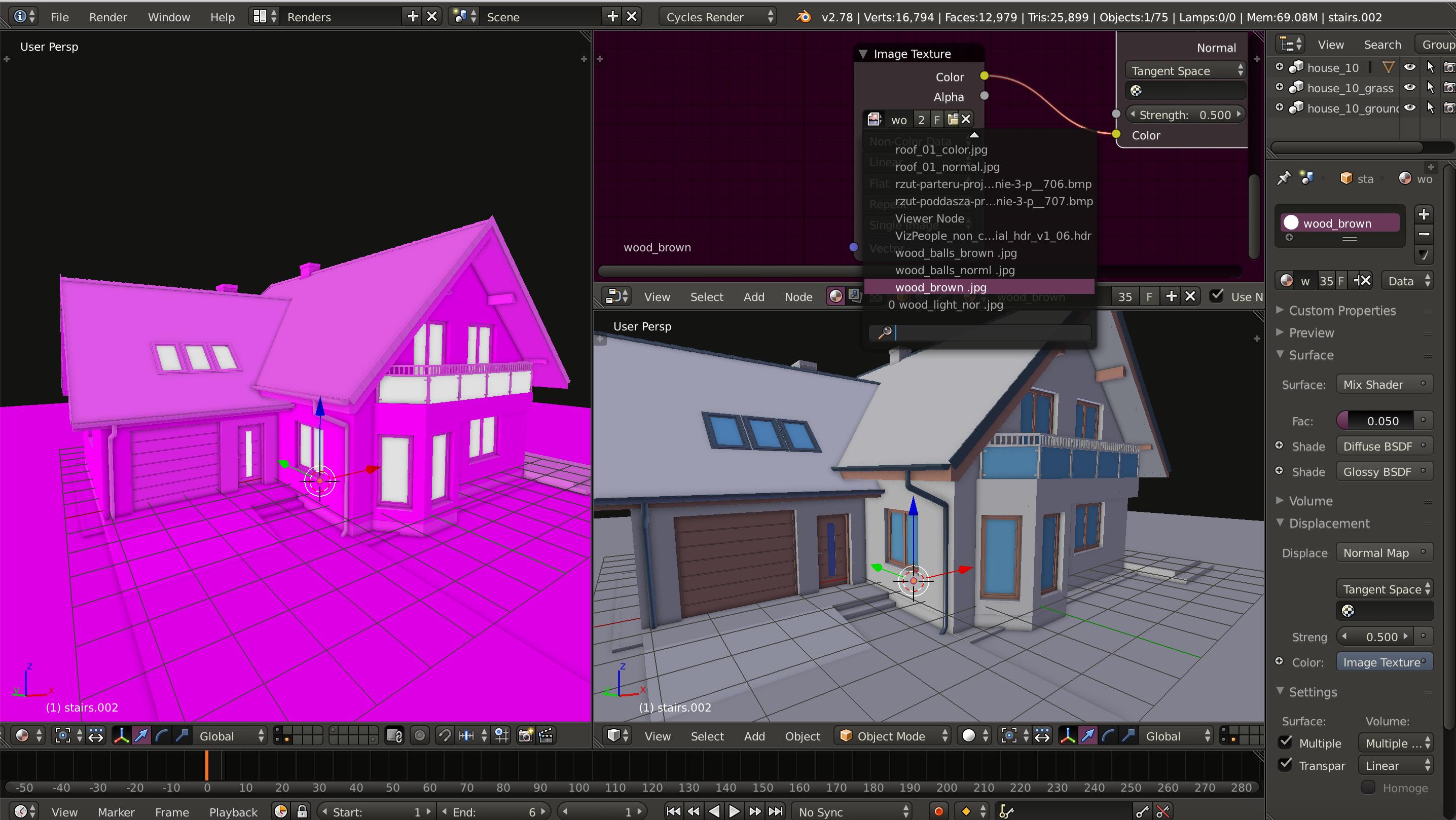 rendering Can't see textures in render mode only Blender Stack Exchange
