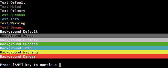 c Is it possible to write to the console in colour in Stack Overflow