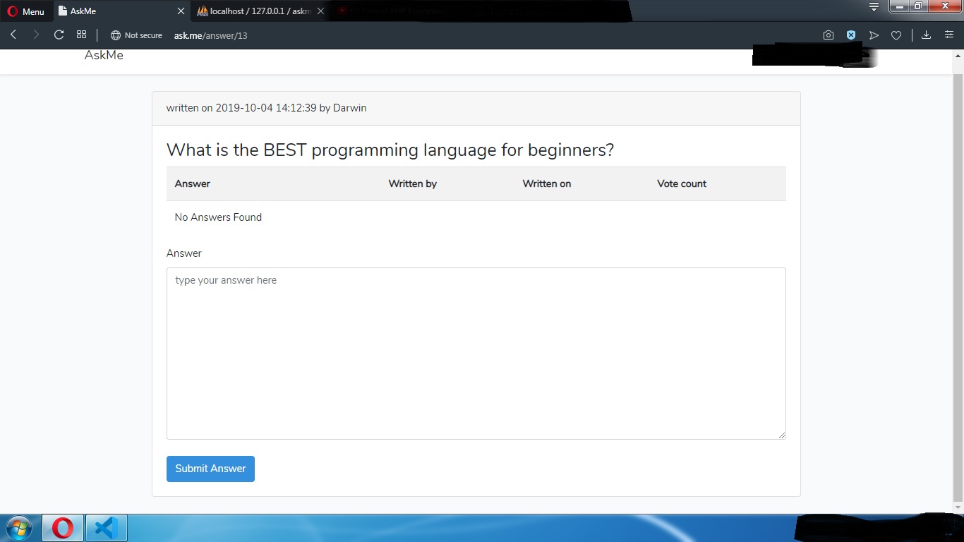 php Trying to get property of nonobject Laravel FORM Stack Overflow