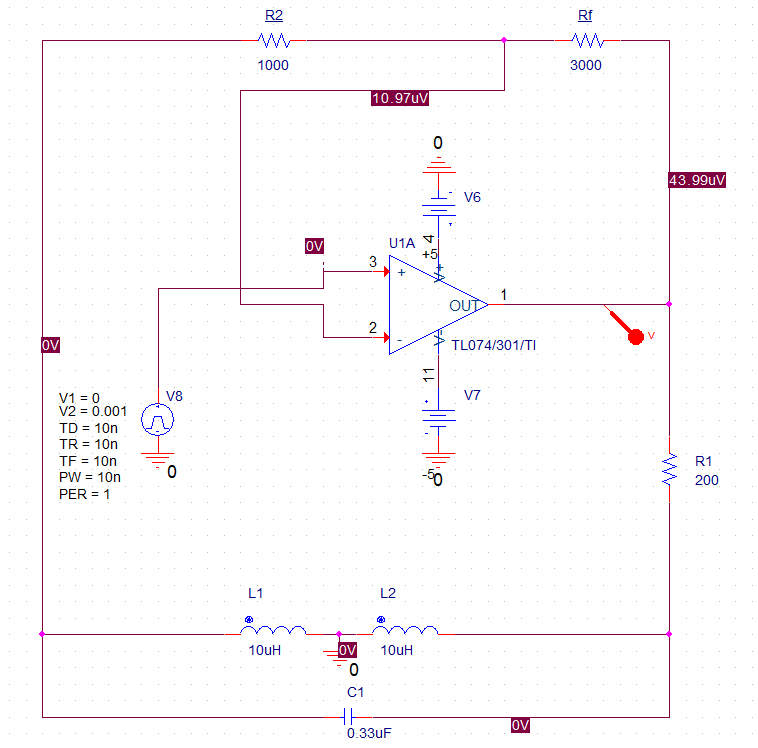 simulation Simulating oscillator in LTSpice vs Orcad Electrical