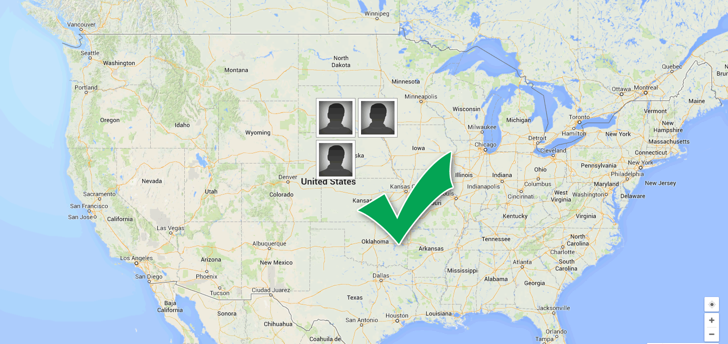 Aligning google maps marker images to prevent overlap Stack Overflow
