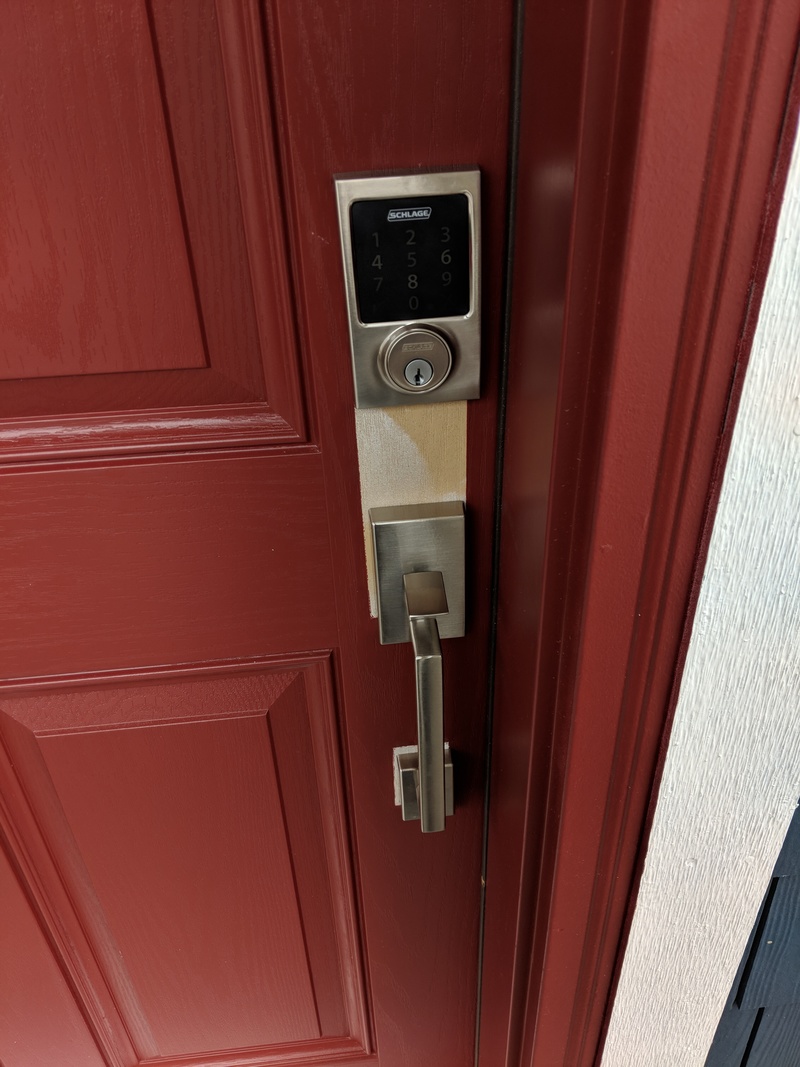 Doors How to touch up the exterior door’s paint after changing