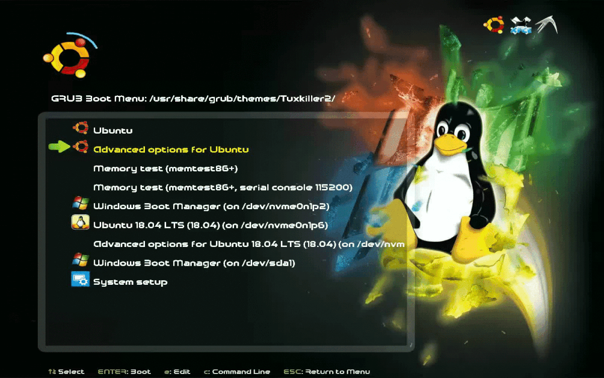 boot Grub theme terminalbox appearing, why? Ask Ubuntu
